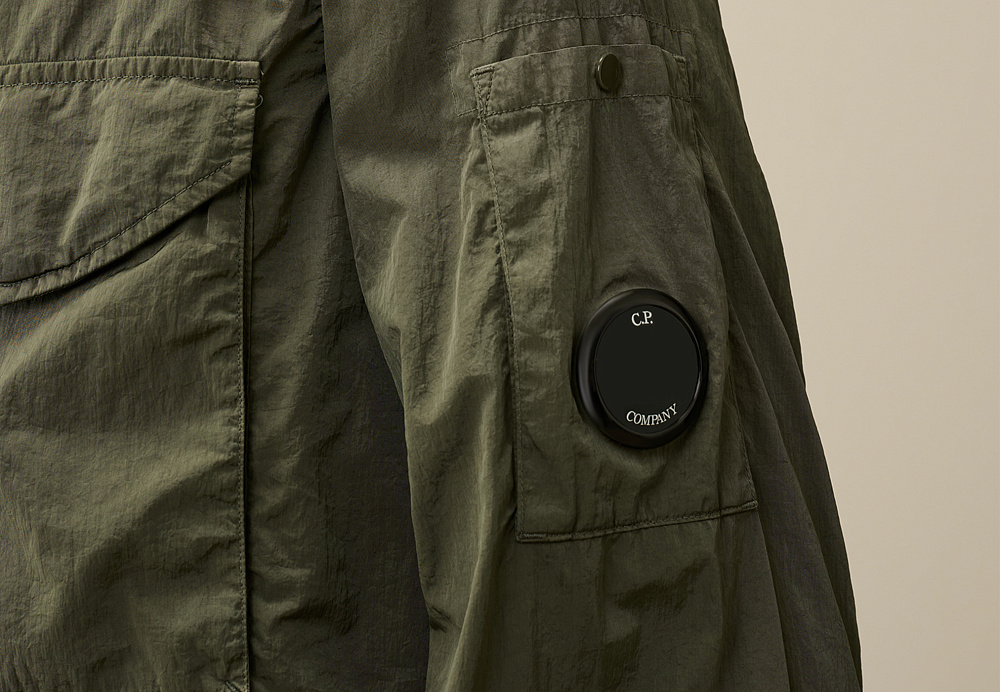 C.P. COMPANY Chrome-R Lens Overshirt Grape Leaf