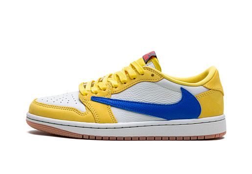 Travis Scott X Air Jordan 1 Low OG Canary (W)