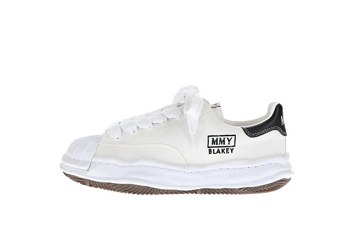 Maison Mihara Yasuhiro Blakey OG Sole Canvas Low White