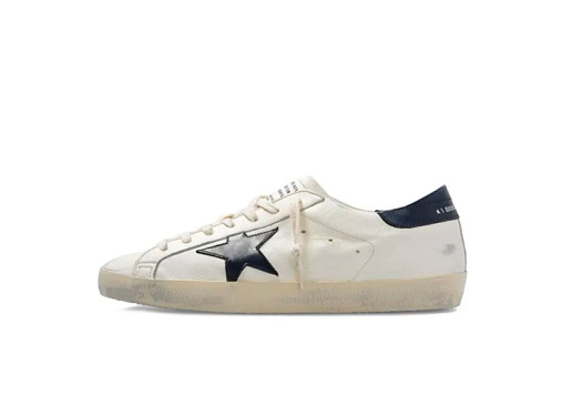 Golden Goose Dad-Star White Silver