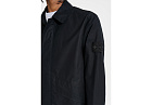 Stone Island Ghost Overshirt In Durable Black