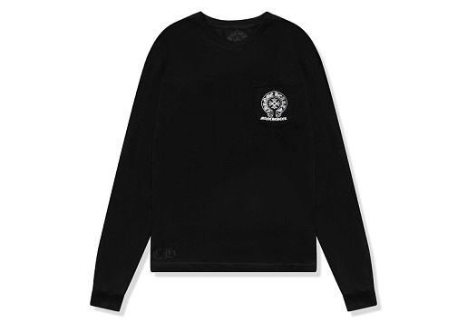 Chrome Hearts Manchester Exclusive Long-Sleeve T-Shirt Black White
