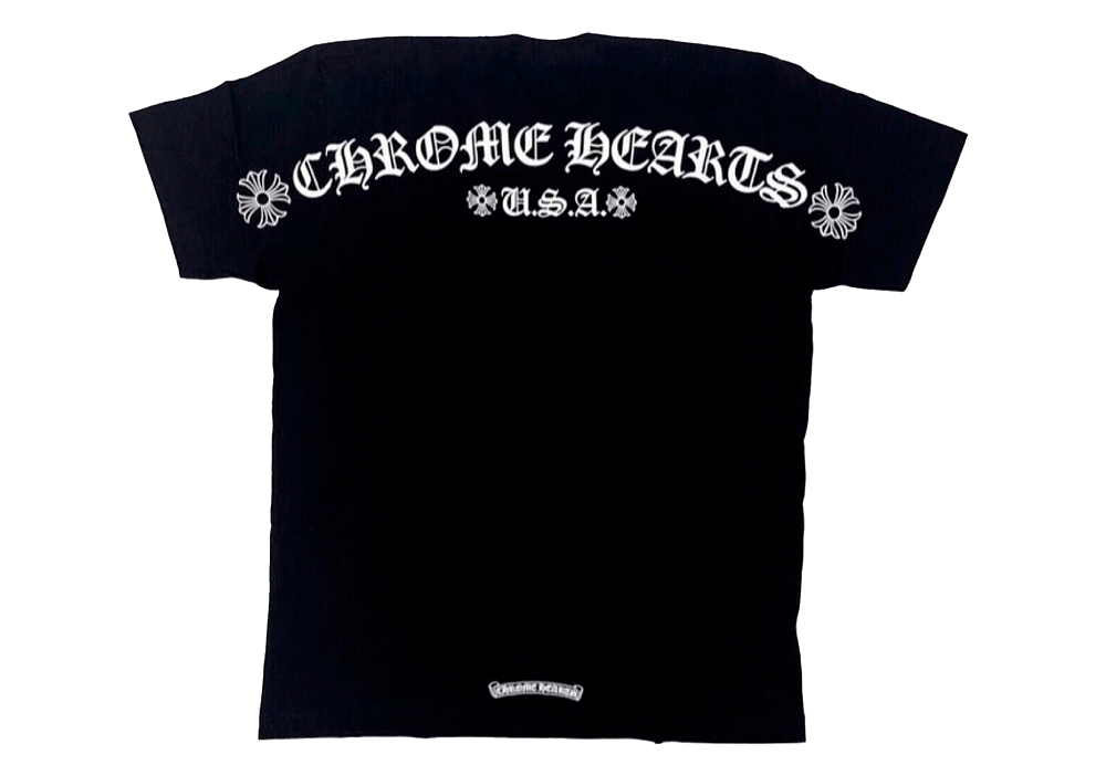 Chrome Hearts USA T-Shirt Black