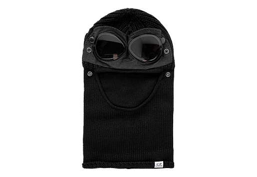 C.P. COMPANY Merino Wool Balaclava Black