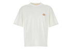 Prada Logo-Embroidered T-Shirt White