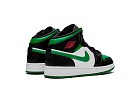 Nike Air Jordan 1 Mid Green Toe (GS)