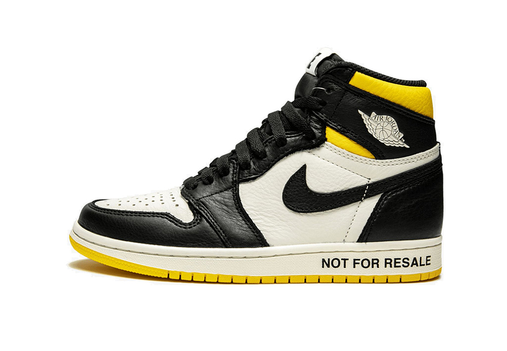 Nike Air Jordan 1 Retro High Not for Resale Varsity Maize