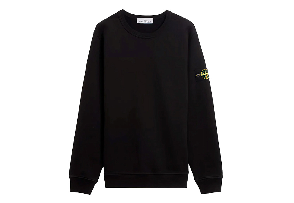 Stone Island Organic Cotton Crewneck Sweatshirt B