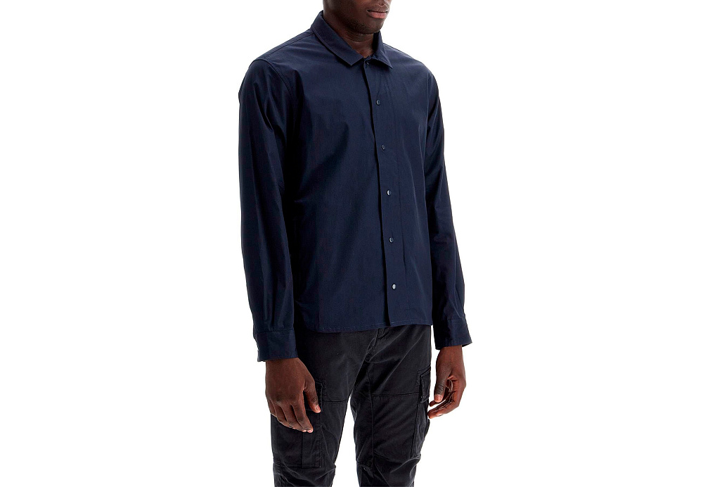 C.P. COMPANY Metropolis Gabardine Overshirt Sky Captain