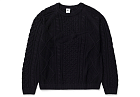Nike Life Cable Knit Sweater Black