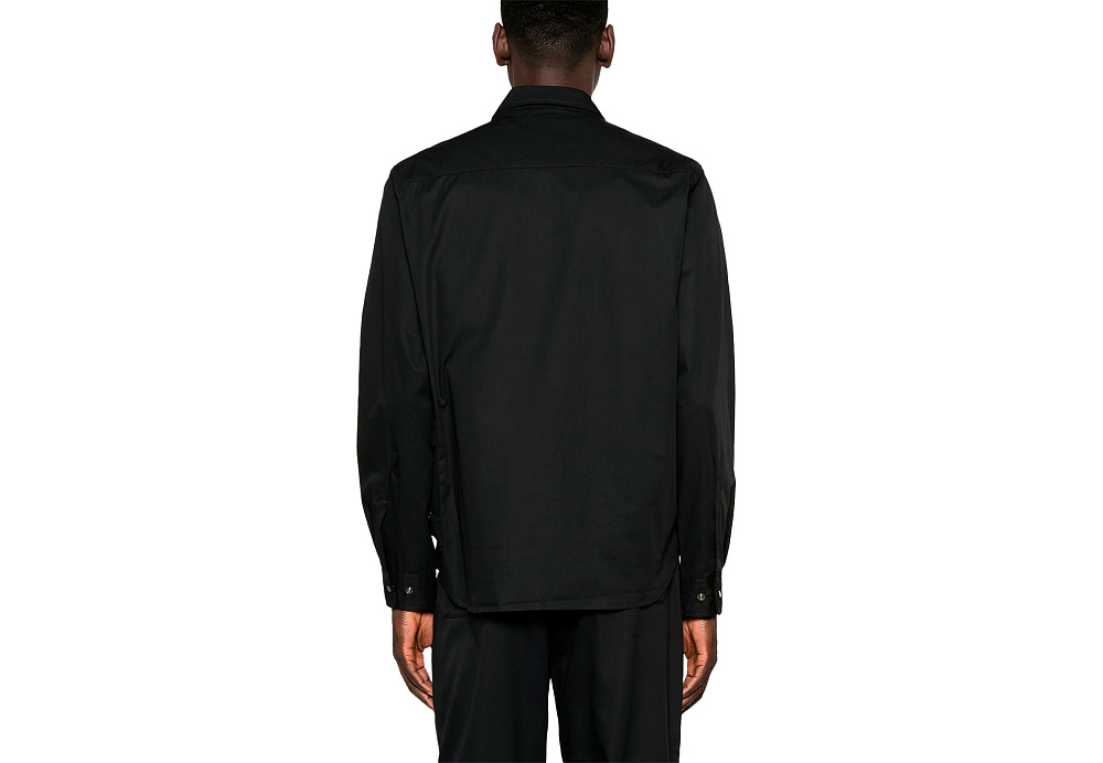 C.P. COMPANY Metropolis Gabardine Overshirt Black