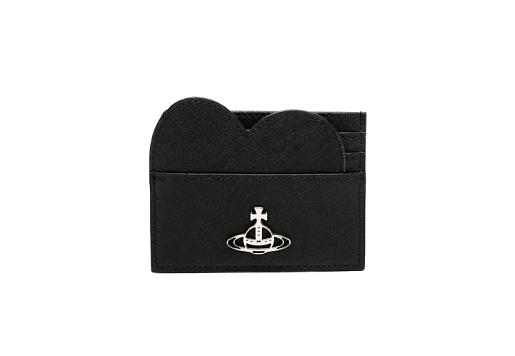 Vivienne Westwood Heart Card Holder Black