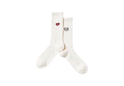 Uniqlo UT x Kaws x Warhol Socks White B