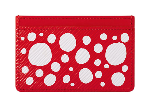 Louis Vuitton x Yayoi Kusama Card Holder Red/White