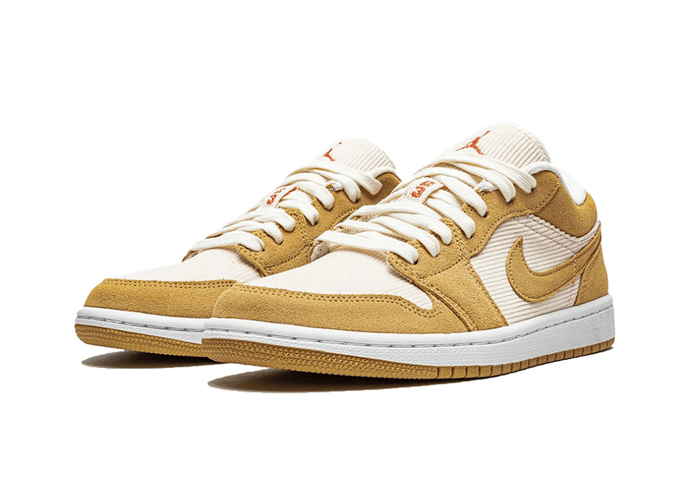 Nike Air Jordan 1 Low SE Twine Orange Quartz Corduroy (W)