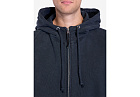Maison Margiela Zip Felpa Oversize Con Logo Ricamato