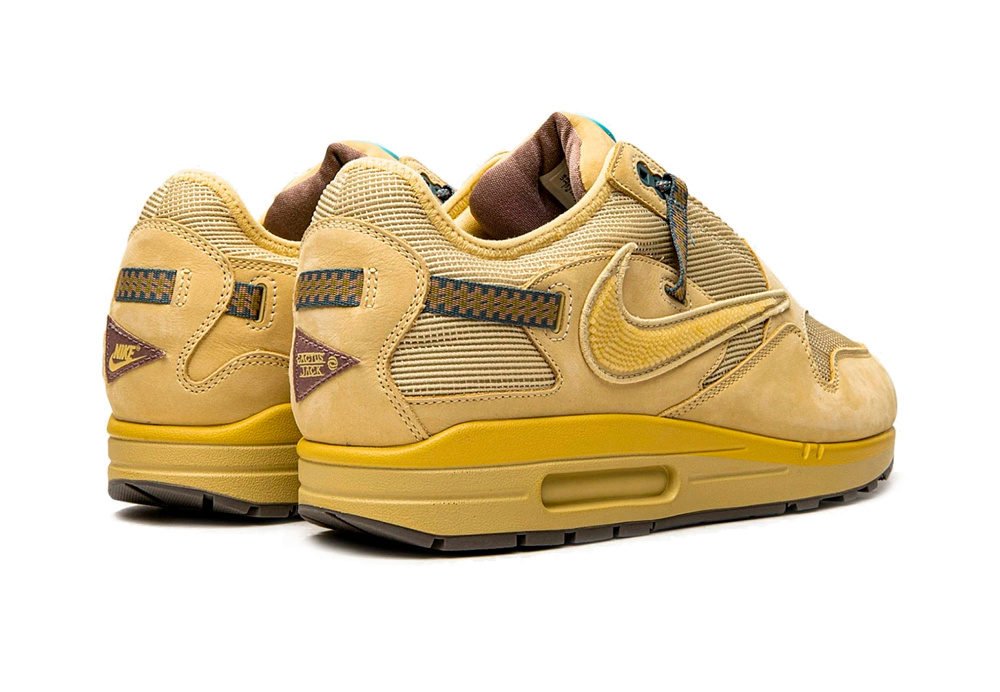 Nike Air Max 1 Travis Scott Cactus Jack Saturn Gold