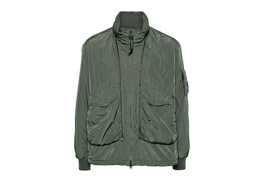 C.P. COMPANY Osso Zippered Jacket Grape Leaf