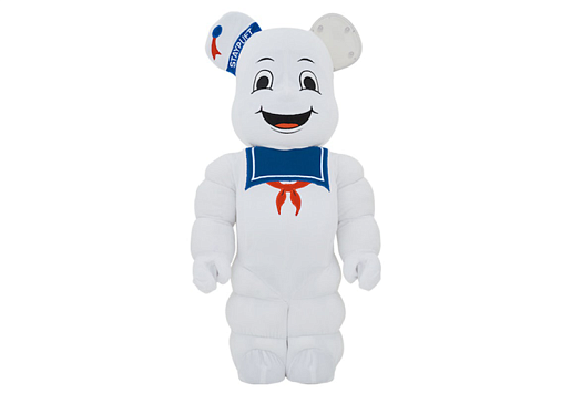 Bearbrick x Ghostbusters Stay Puft Marshmallow Man Costume Version 400%