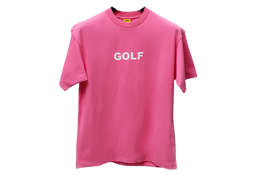 Golf Wang Logo Tee Pink