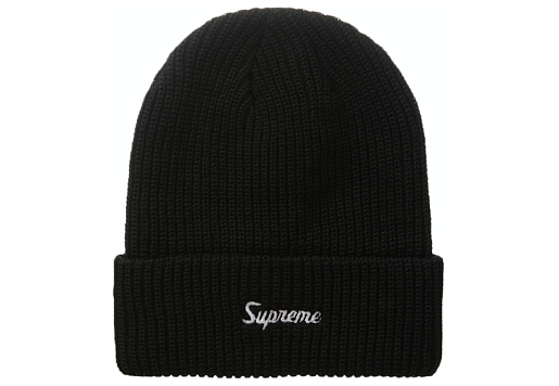 Supreme Loose Gauge Beanie Black