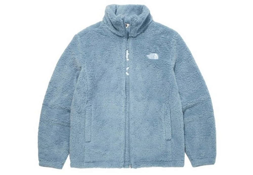 The North Face Comfy Fleece Zip-Up Baby Blue
