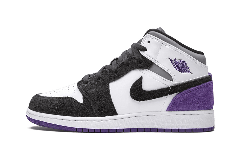 Nike Air Jordan 1 Mid SE Purple GS