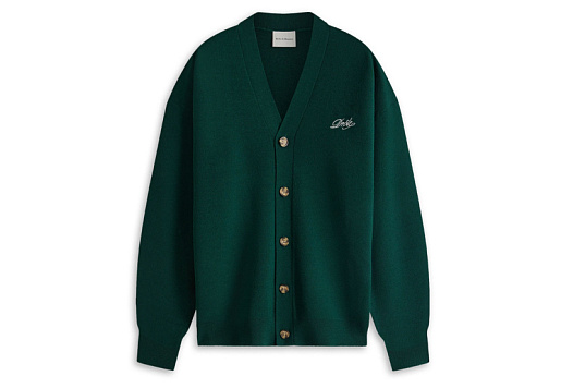 Drôle de Monsieur Le Cardigan Drôle Dark Green