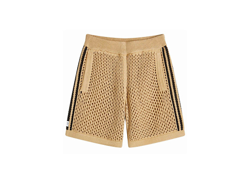 Adidas x Clot Crochet Shorts Beige