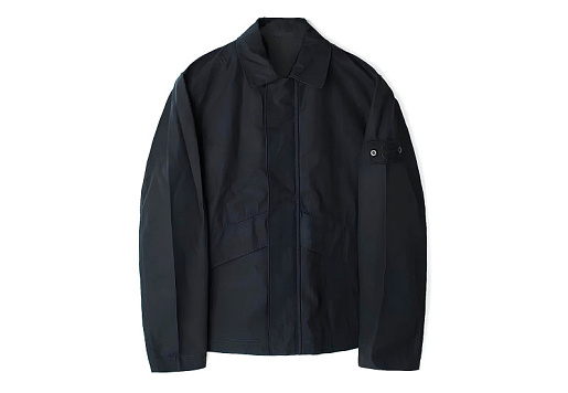 Stone Island Ghost Overshirt In Durable Black