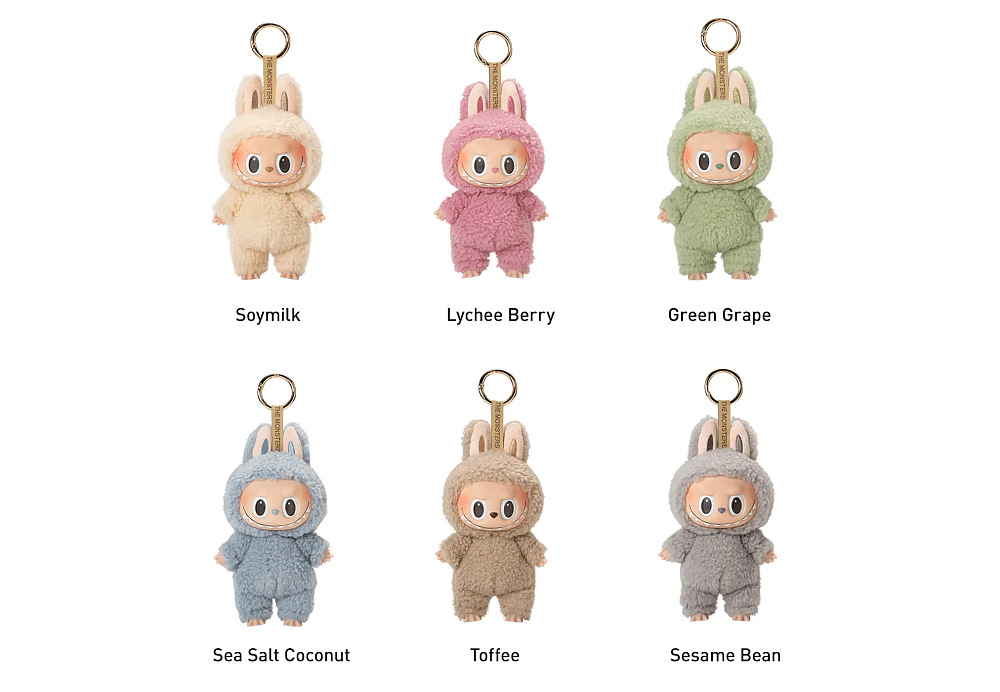 Pop Mart The Monsters Labubu Tasty Macarons Lychee Berry Vinyl Plush Pendant