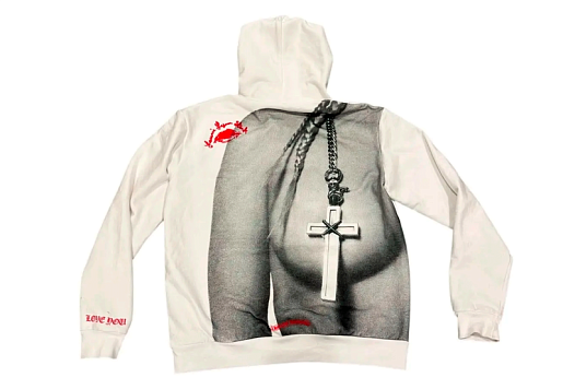 Chrome Hearts Laurie Lynn Stark Hoodie White