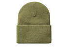 Carhartt WIP Beanie Hat With Logo Patch Green