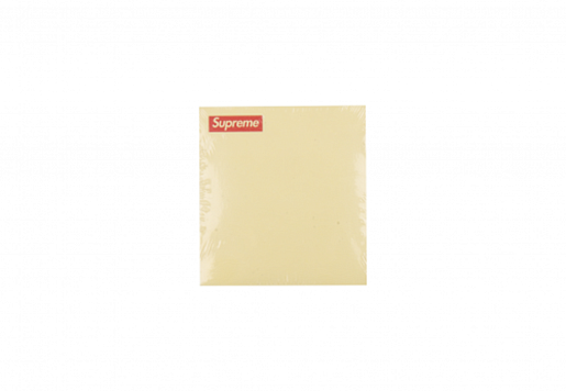 Supreme Post-it Notes Yellow (FW14)