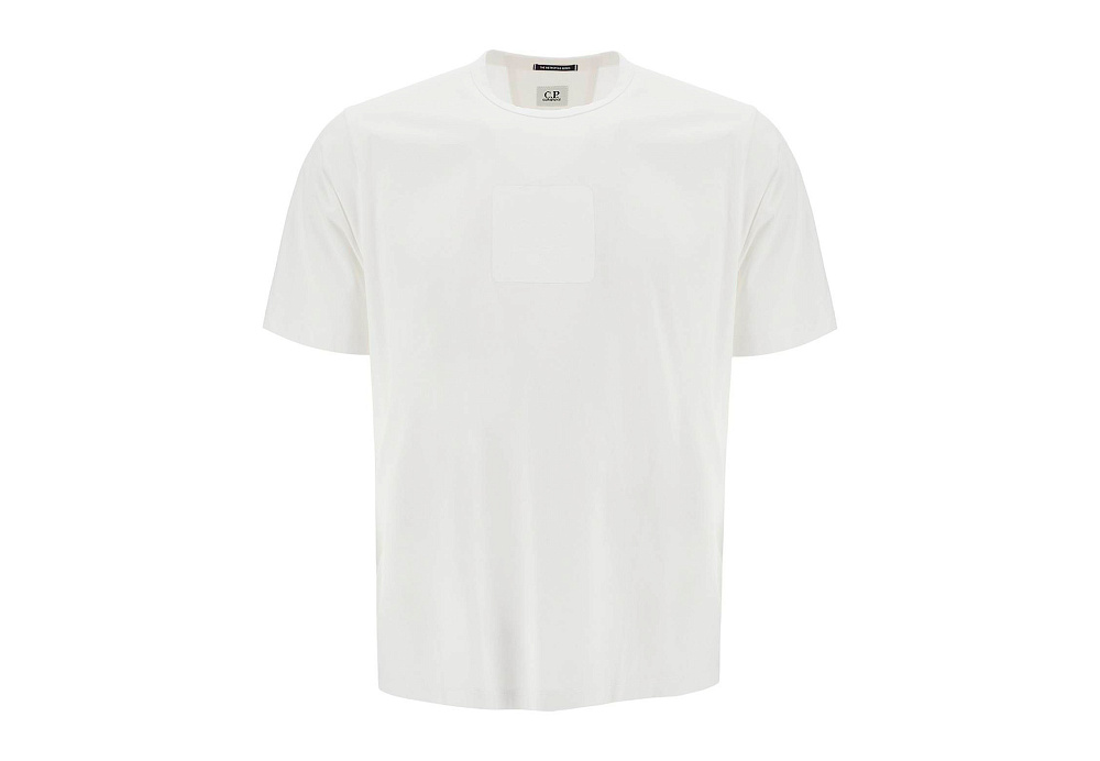 C.P. COMPANY Mercerized Jersey Metropolis Series White