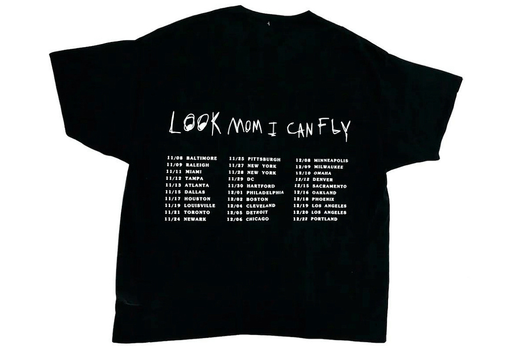 Travis Scott Look Mom Tee Black