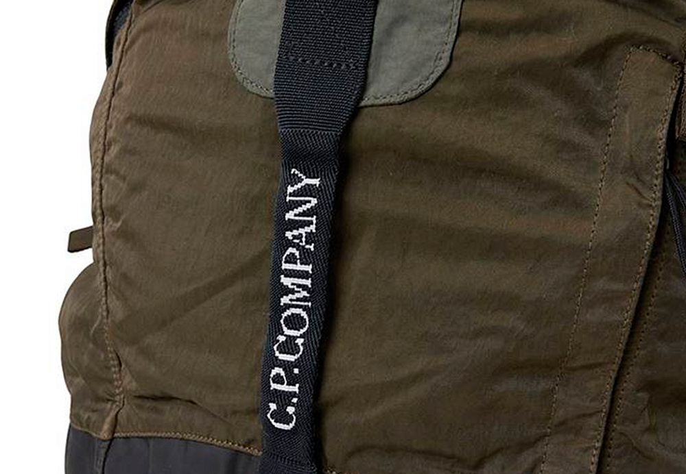 C.P. COMPANY Nylon B Rounded Backpack Ivy Green