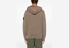 Stone Island Organic Cotton Hoodie With B