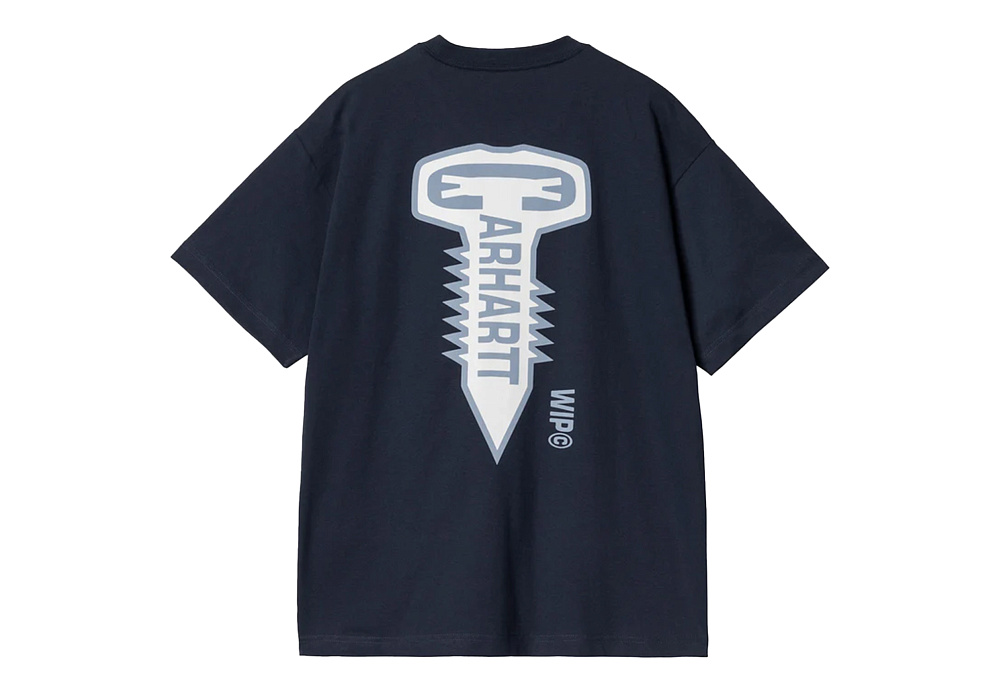 Carhartt WIP Cross Screw T-Shirt Air Force Blue