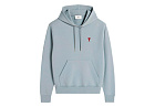 AMI PARIS Red Ami De Coeur Clay Hoodie Light Blue