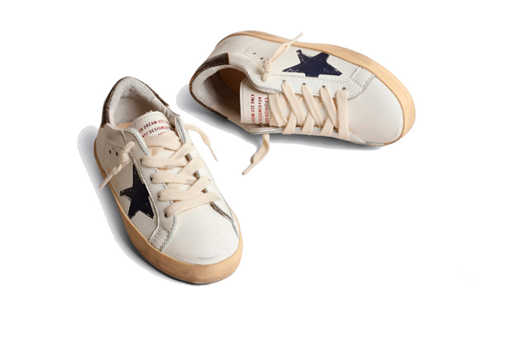 Golden Goose Super-star White\Blue Kids