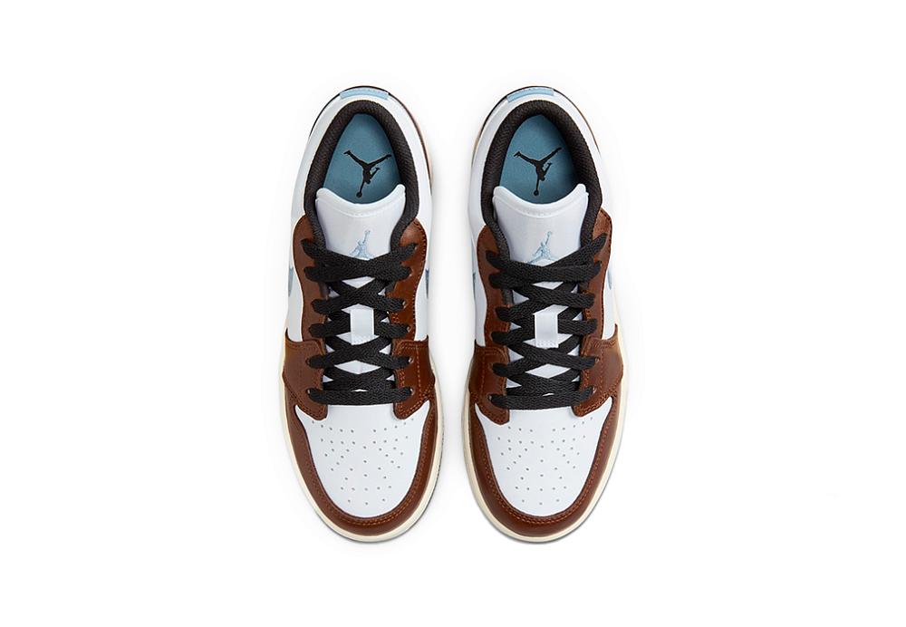 Nike Air Jordan 1 Low SE Mocha Blue Grey (GS)
