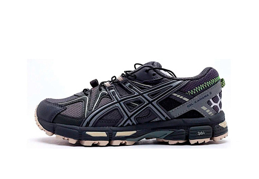 Asics Gel-Kahana 8 Black Grey Beige Green