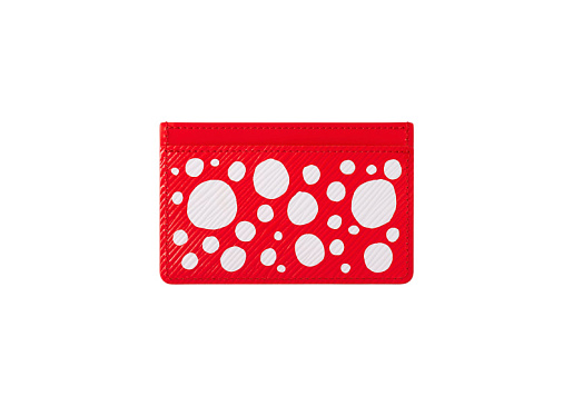 Louis Vuitton x Yayoi Kusama Card Holder Red/White