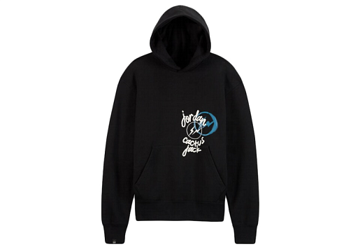 Travis Scott x Jordan x Fragment Hoodie Black