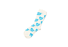 Human Made Heart Socks Blue