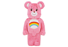 Bearbrick x Care Bears Cheer Bear 1000% Pink