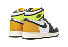 Nike Air Jordan 1 Retro High White Black Volt University Gold (GS)