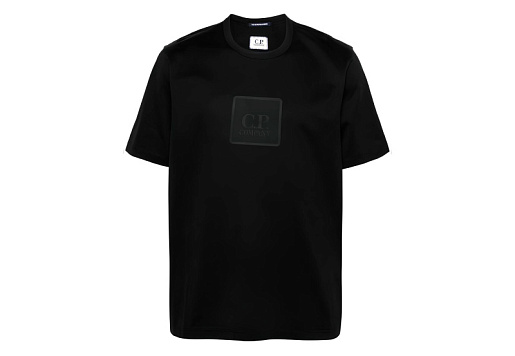 C.P. COMPANY Mercerized Jersey Metropolis Series Black