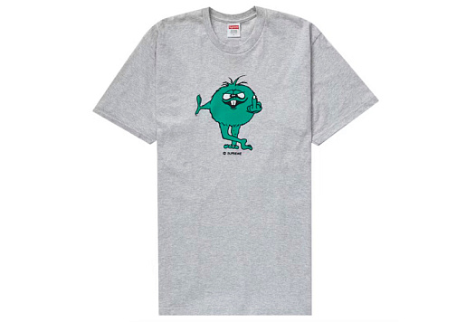 Supreme Camacho Tee Ash Grey